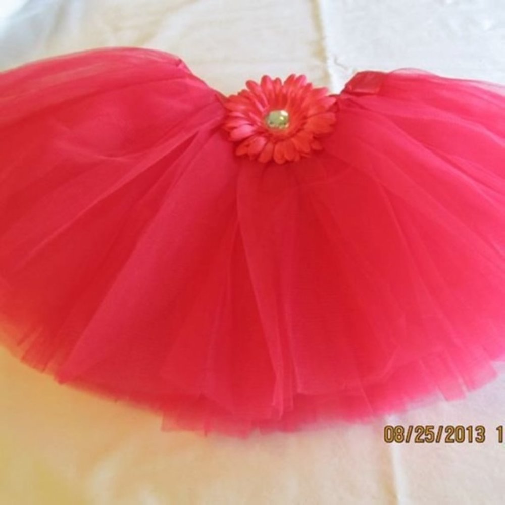 Neon Hot Pink Daisy Ballet Tutu